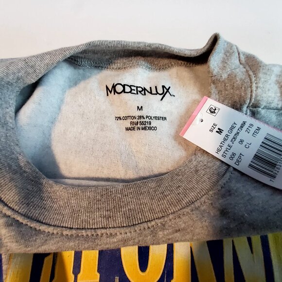 Modernlux Golden State California National Champion Heather Grey Sweatshirt M - Picture 7 of 8